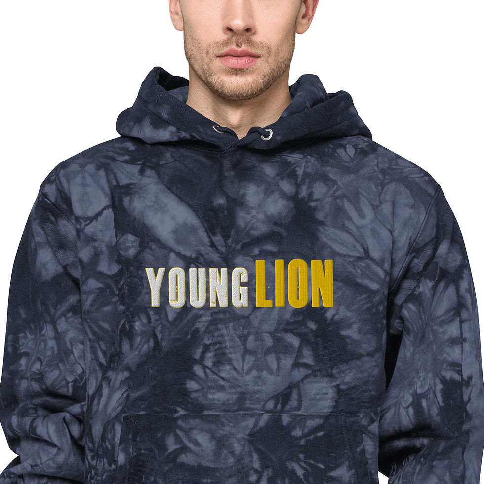 Thumbnail: Unisex Champion tie-dye hoodie