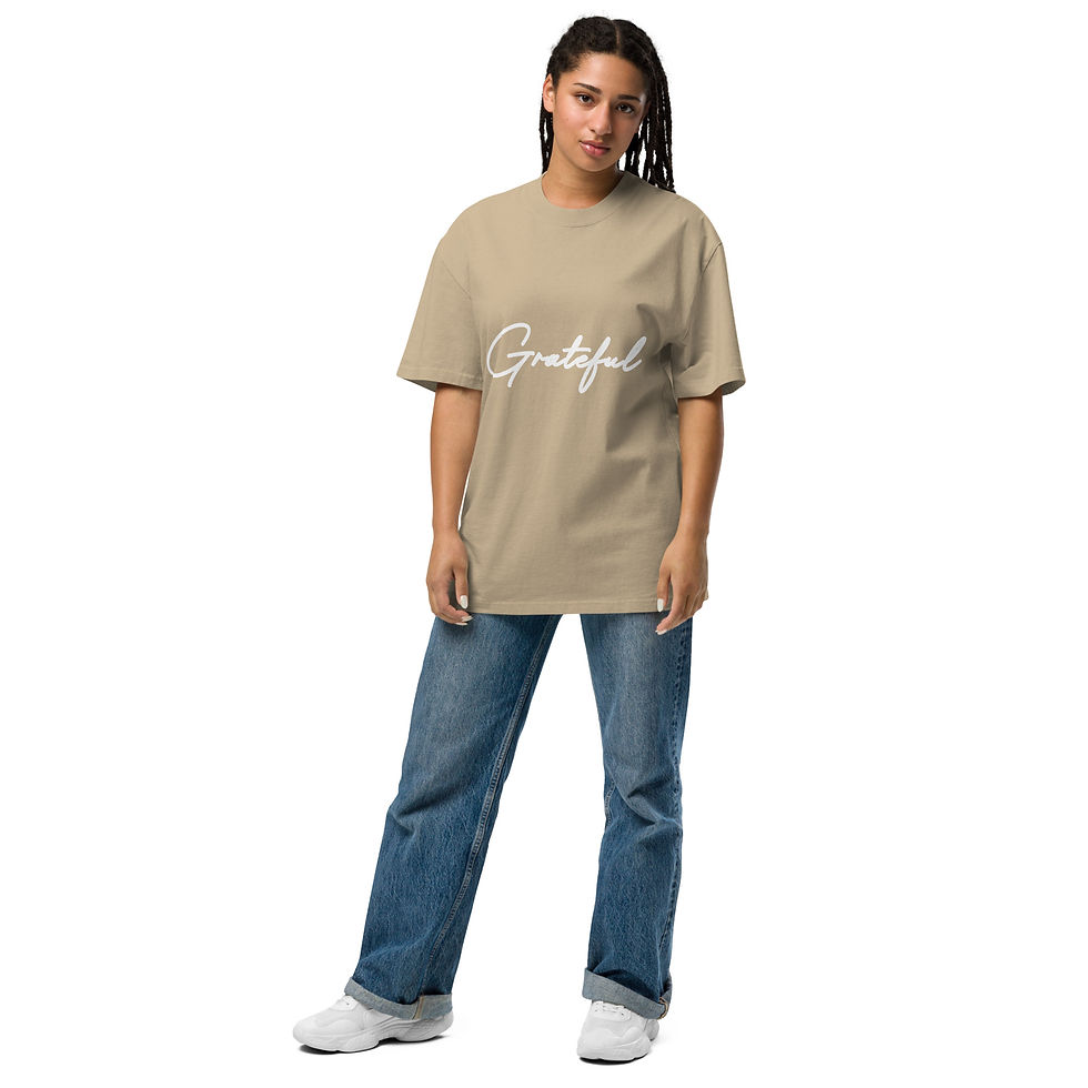 Thumbnail: Oversized faded t-shirt