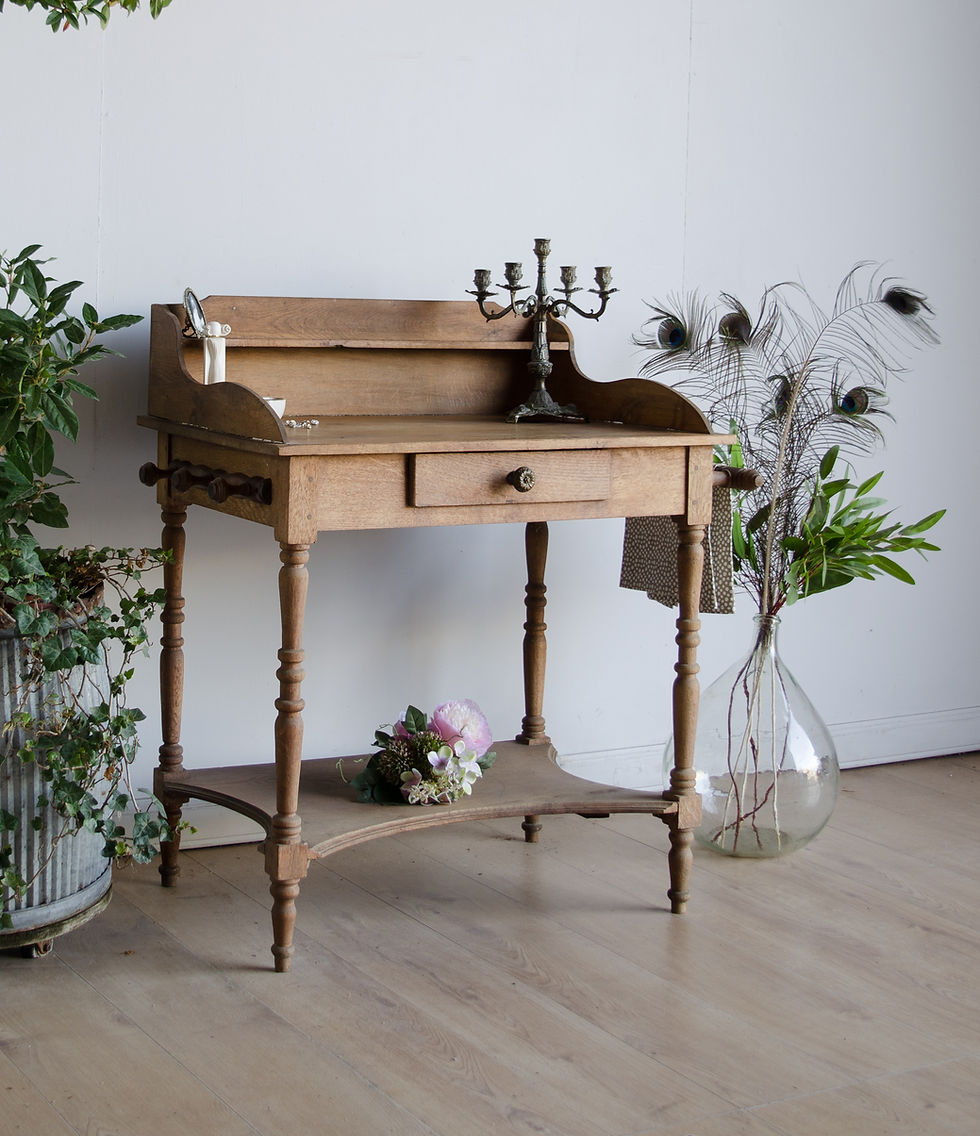 Thumbnail: Antique French Oak Washstand (#2020)