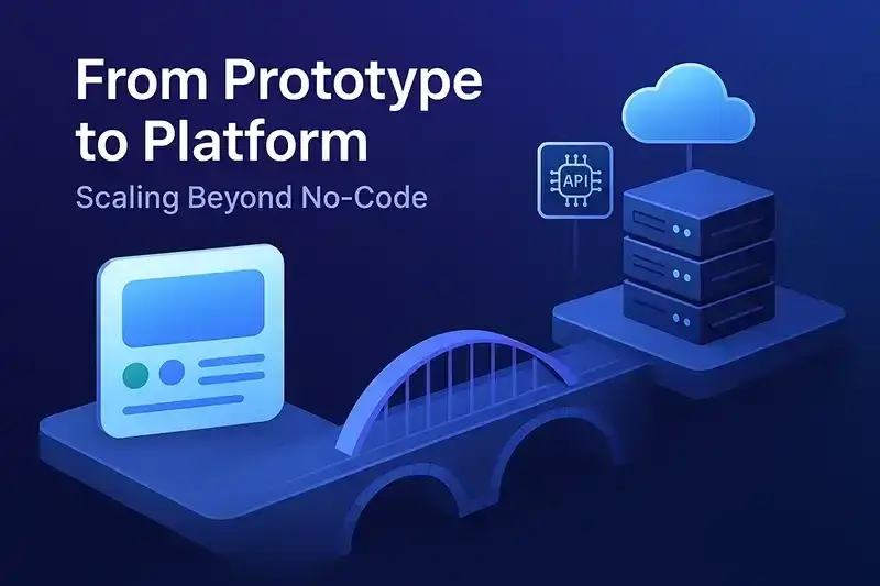 No Code App Development: Building Scalable Architecture Around It.