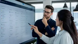 A Zoho CRM sales pipeline showing deals moving through stages toward Closed Won