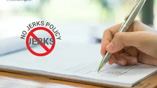 No Jerks Policy