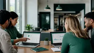 Side-by-side comparison of Zoho CRM Standard and Enterprise editions showing pricing tiers and feature differences on a dashboard