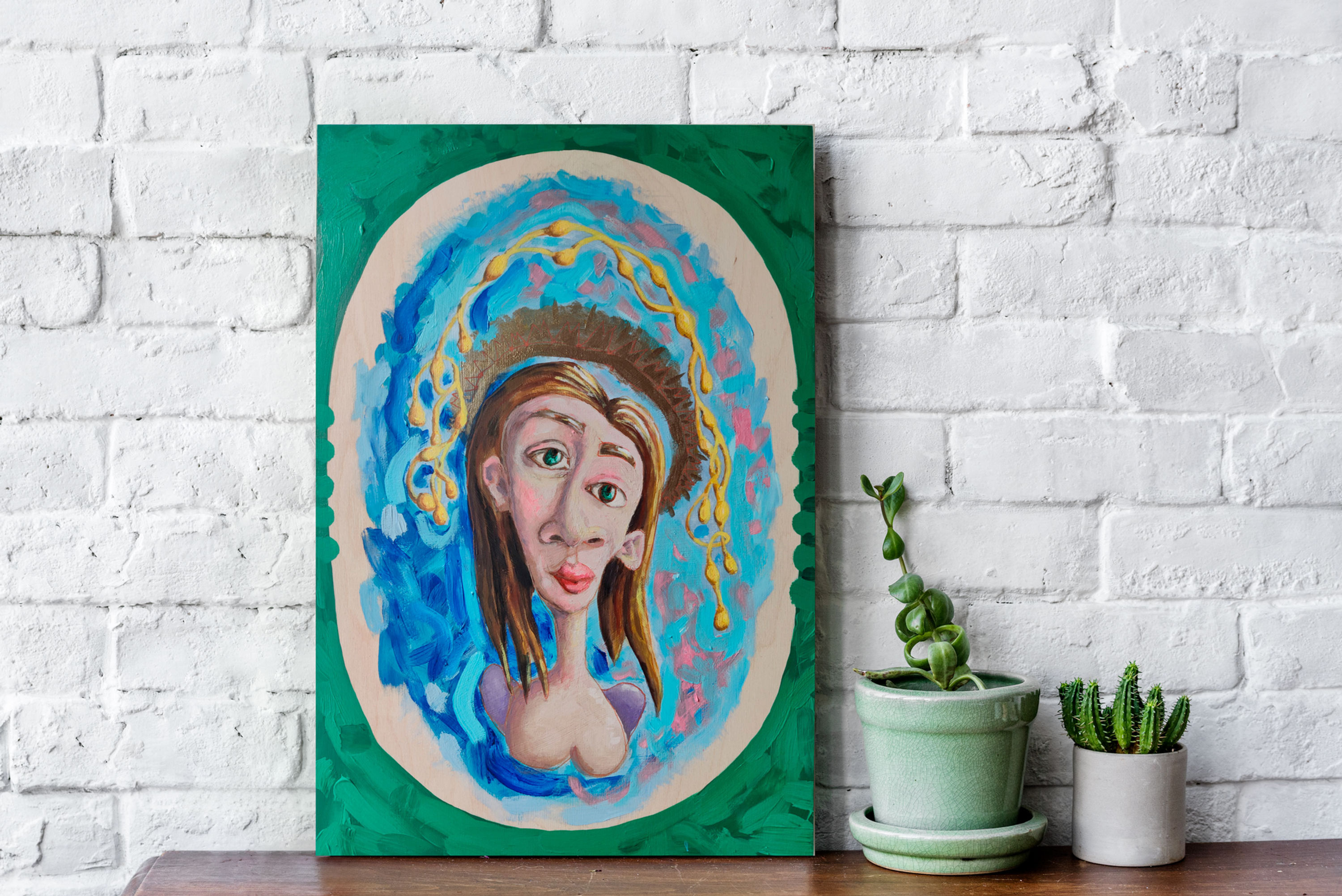 VIRGIN MARY- Artwork