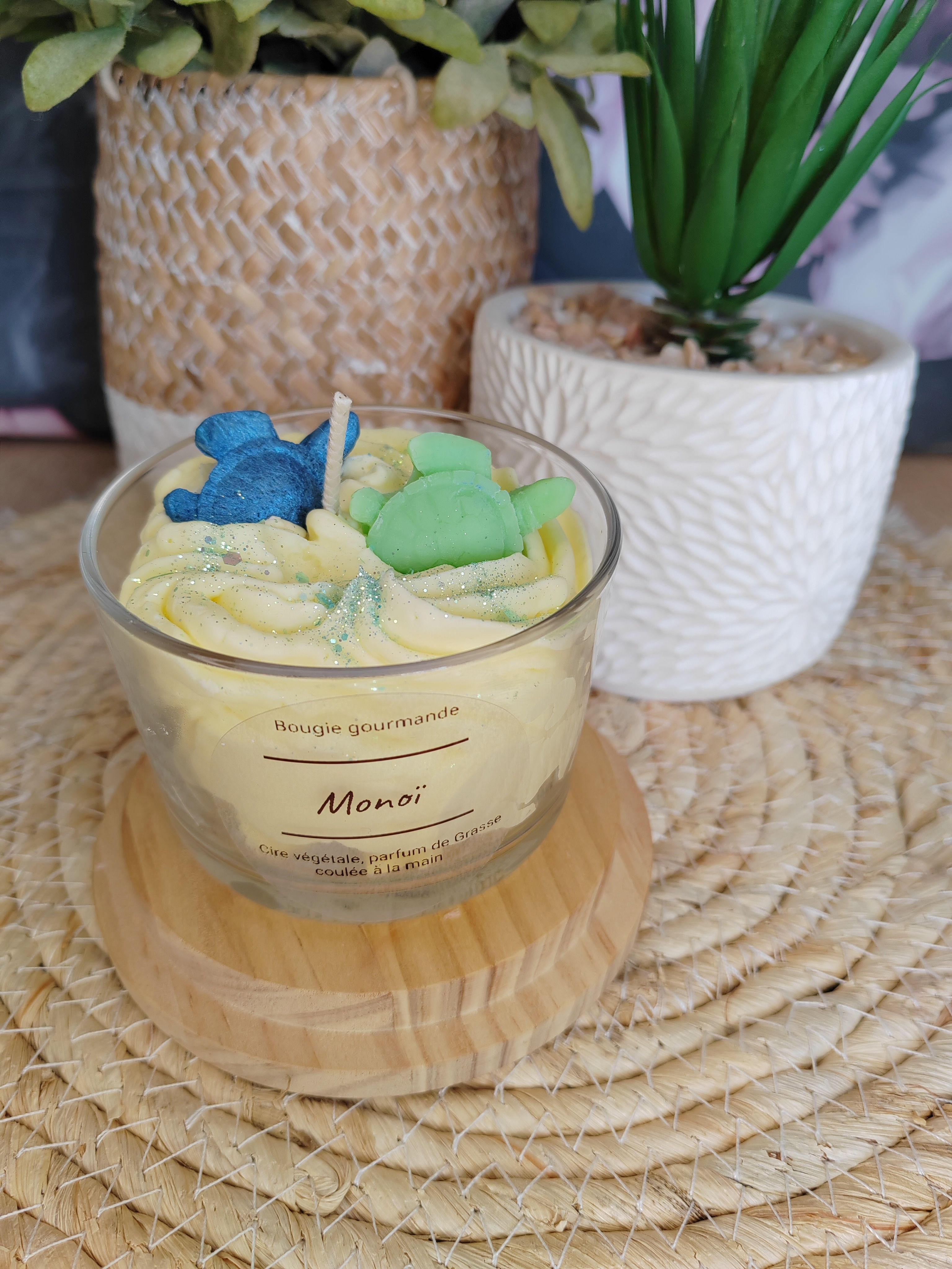 BOUGIE GOURMANDE MONOI