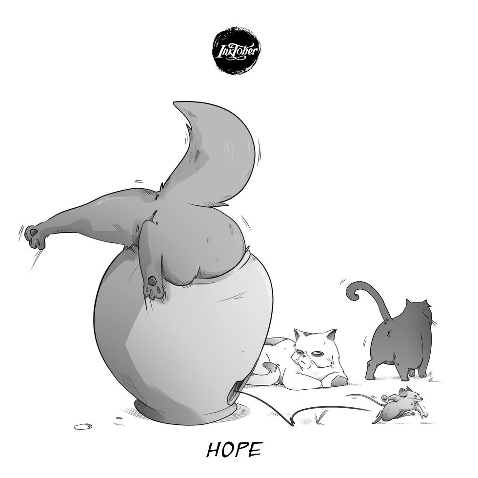 Thumbnail: INKTOBER 2020 - Puttanos 2