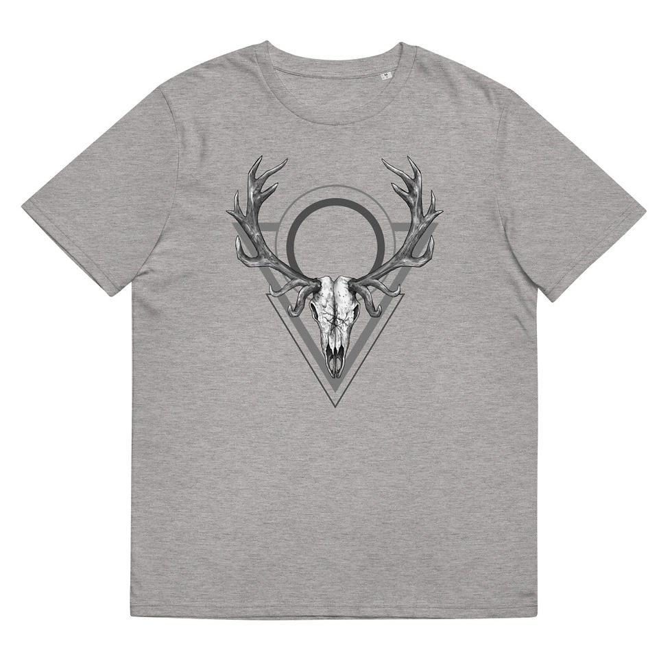 Thumbnail: DARK BLOOM - Unisex organic cotton t-shirt