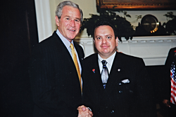 w/ PRESIDENT GEORGE W. BUSH