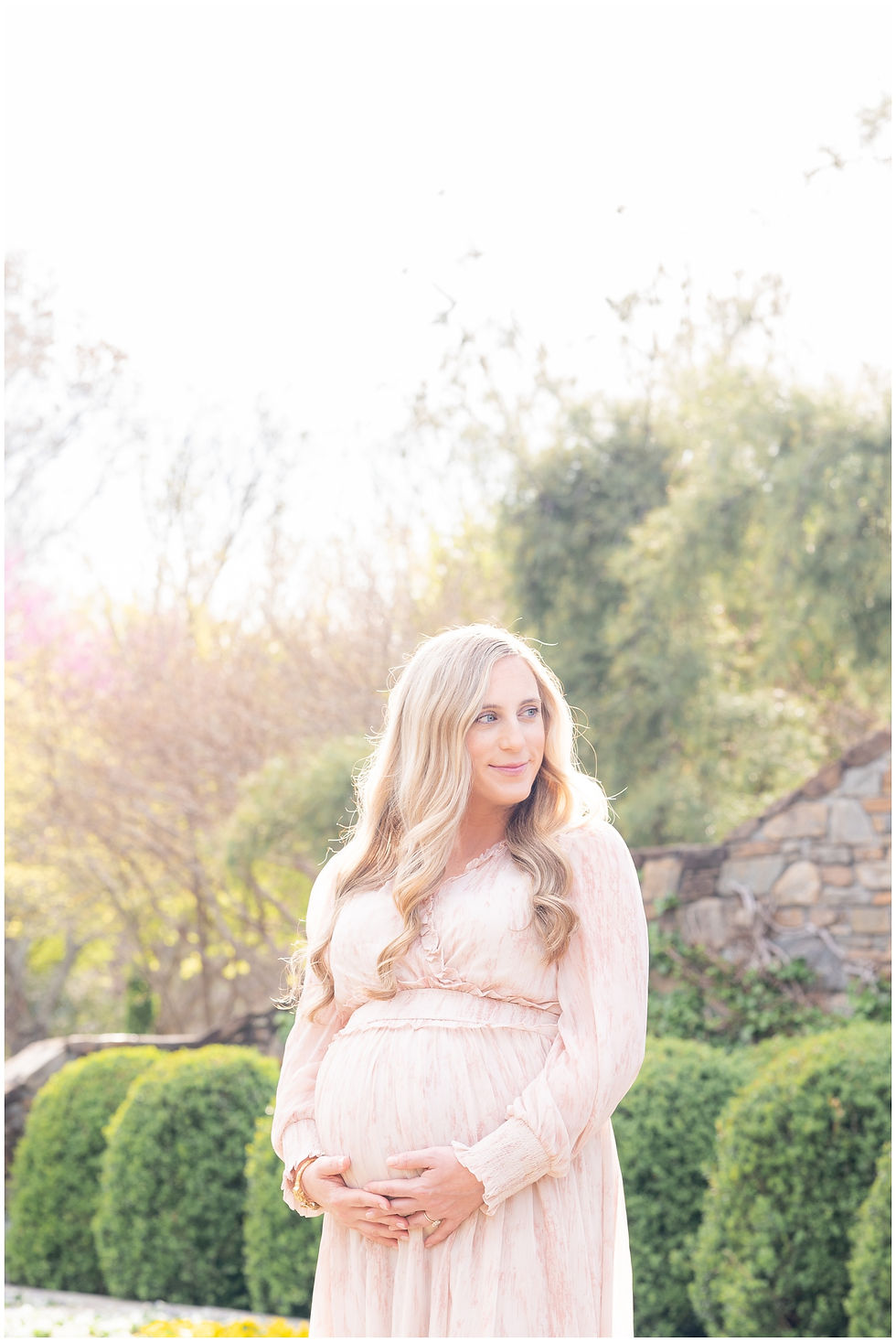 North Carolina Arboretum Maternity Session Victoria Grace Photography Asheville Wedding Photographer
