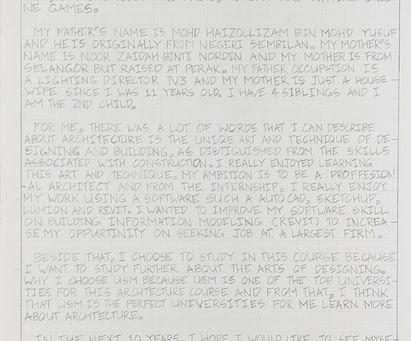 SEM 1 Project 1 : ME, MYSELF & I