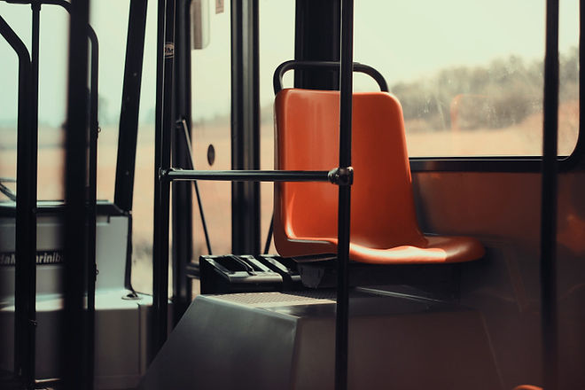Seat on public transportation