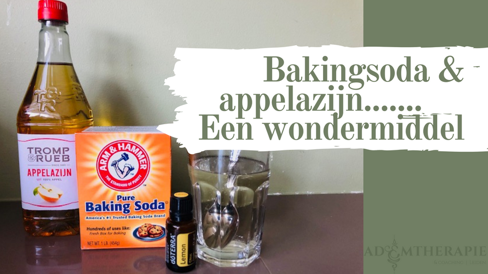 EEN WONDERMIDDEL..... Water met bakingsoda & appelazijn EEN WONDERMIDDEL..... Water met bakingsoda & appelazijn