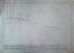 CUBOS SECCIONADOS EN PERSPECTIVA PARALELA