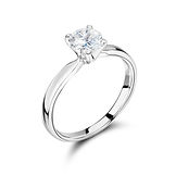 4 Claw Round Tapered Gallery Mount Ring