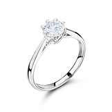 6 Claw Round Open Gallery Mount Ring