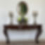Console table