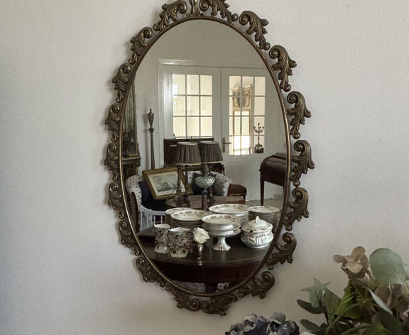 ITALIAN VINTAGE PAIR OF RENAISSANCE STYLE MIRROR