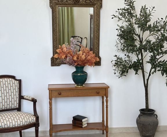 FRENCH VINTAGE LOUIS PHILIPPE STYLE CONSOLE TABLE