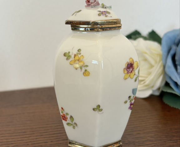 Antique porcelain pot