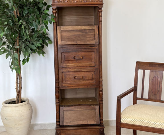 FRENCH ANTIQUE "MEUBLE DE NOTAIRE"CABINET"