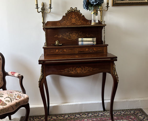 FRENCH ANTIQUE LOUIS XV STYLE DESK