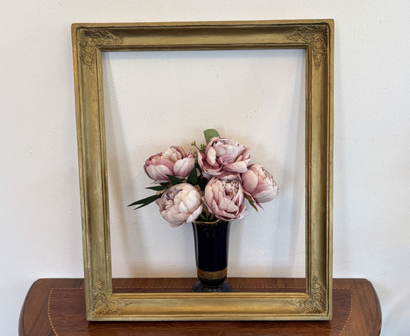 FRENCH ANTIQUE NAPOLEON III STYLE FRAME