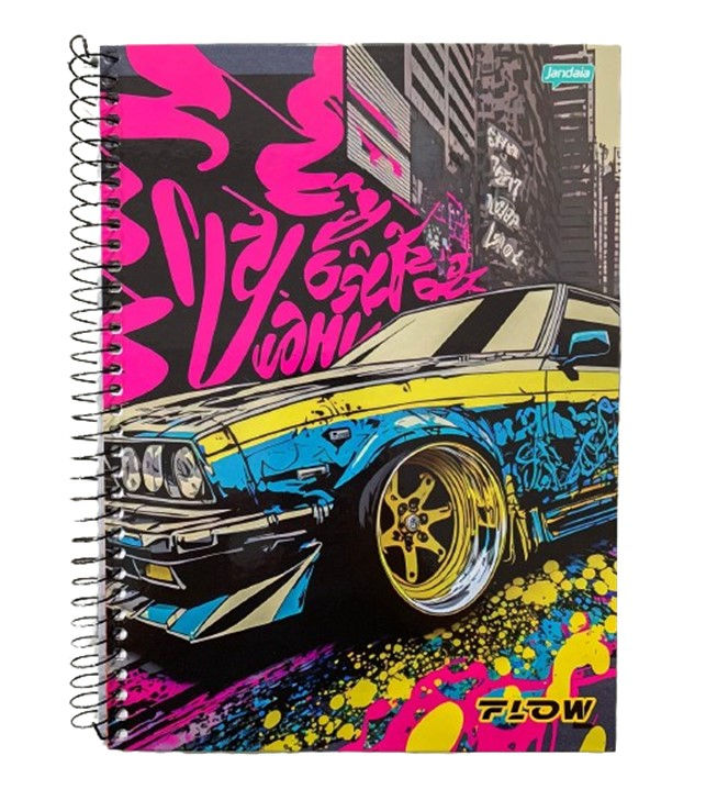 Caderno Universitário 1 Matéria 80 Fls - Flow