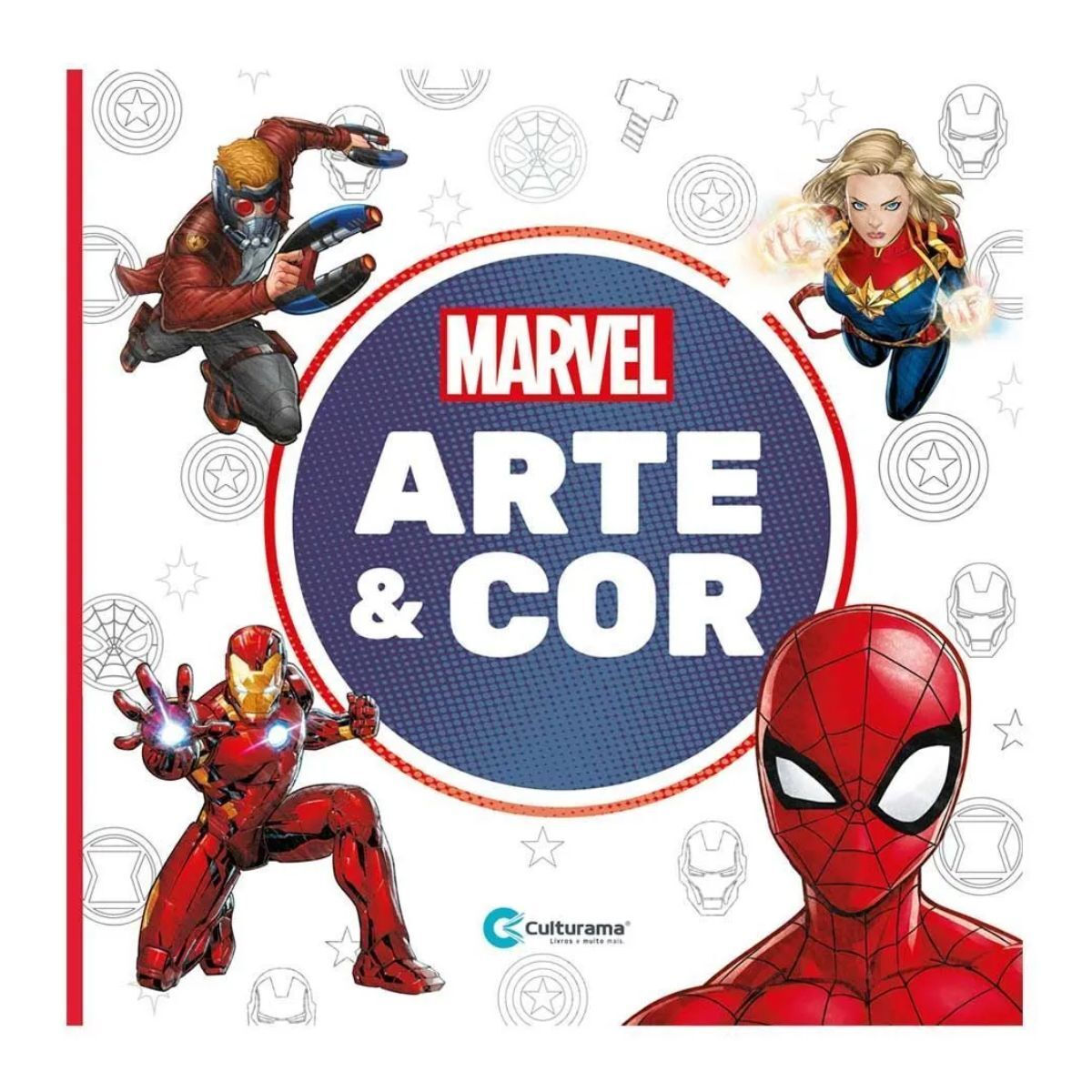 Livro De Atividades Arte E Cor Marvel