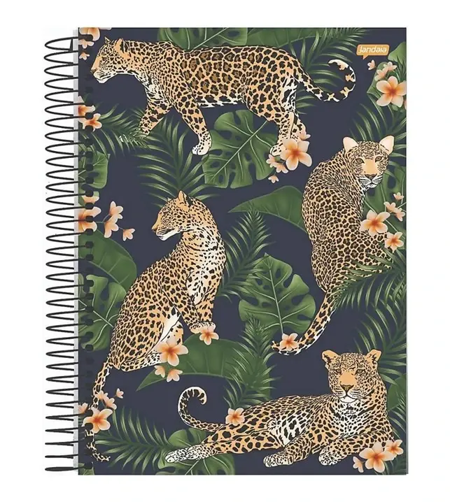 Caderno Universitário 10 Matérias 160 Fls - Wild