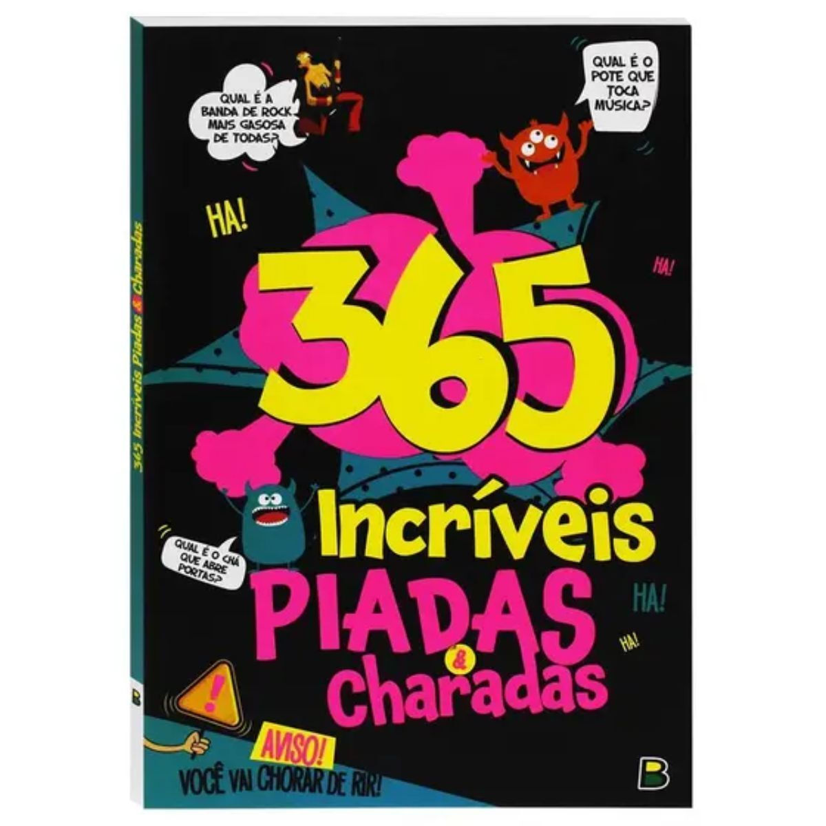 Livro Infantil 365 Incríveis Piadas e Charadas
