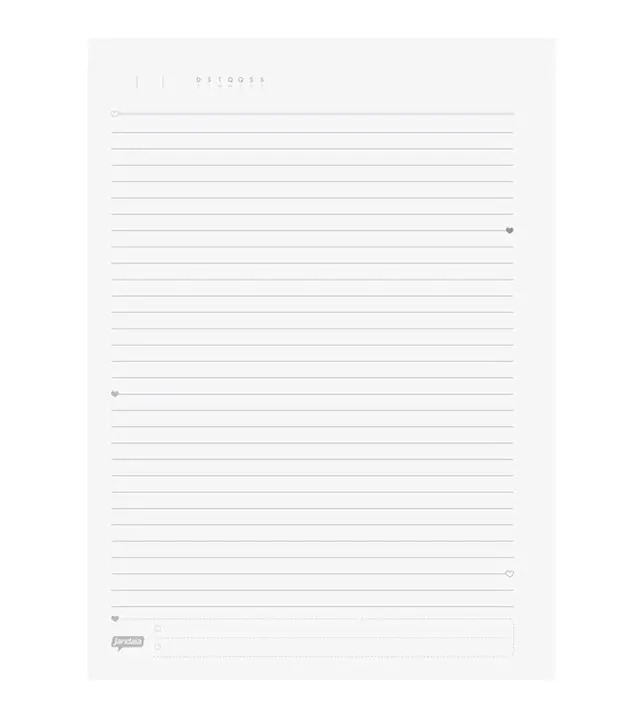 Miniatura: Caderno Univ. 1 Matéria 80 Folhas Bloom