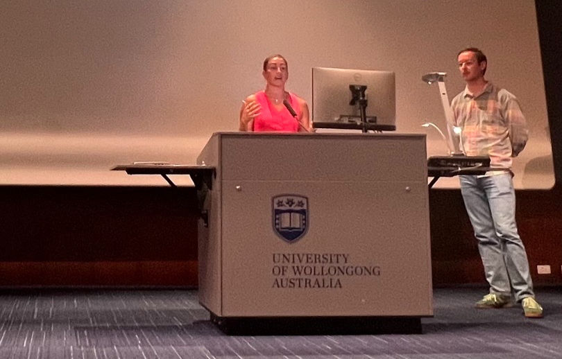 Gabby & Todd - Guest Lecturers at UOW