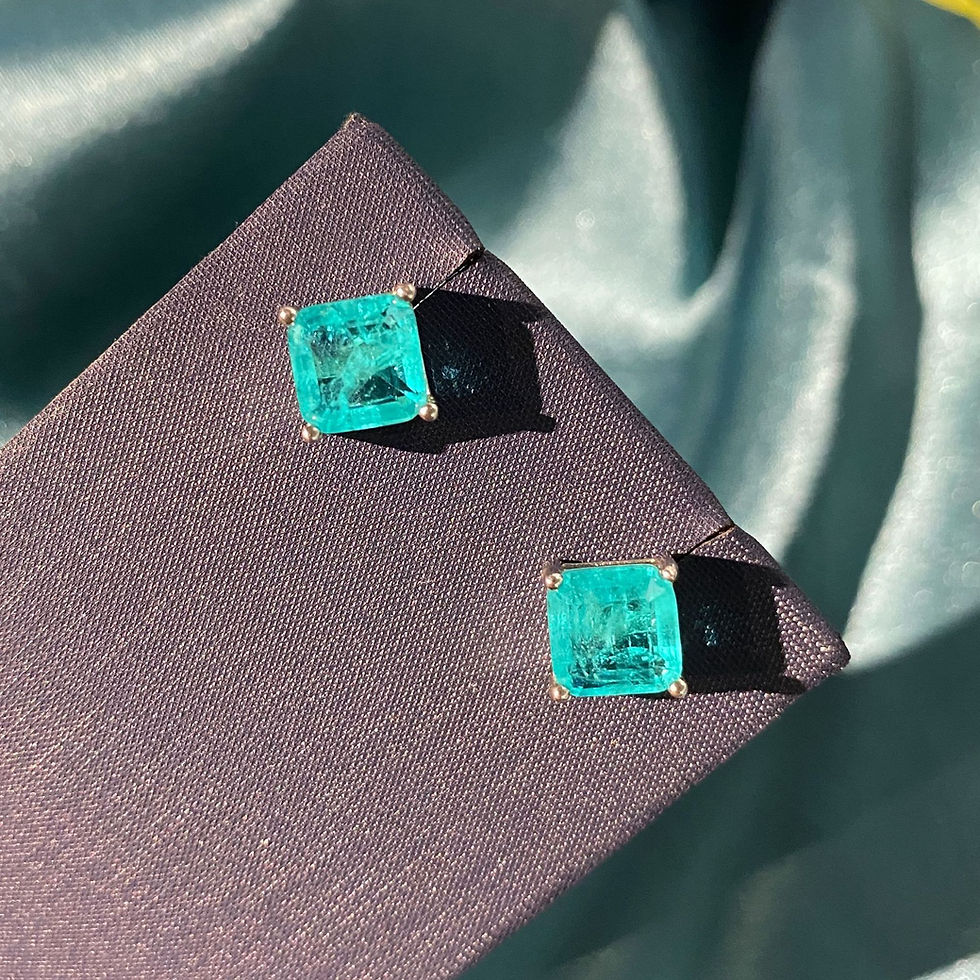 Thumbnail: Blue Aura Studs