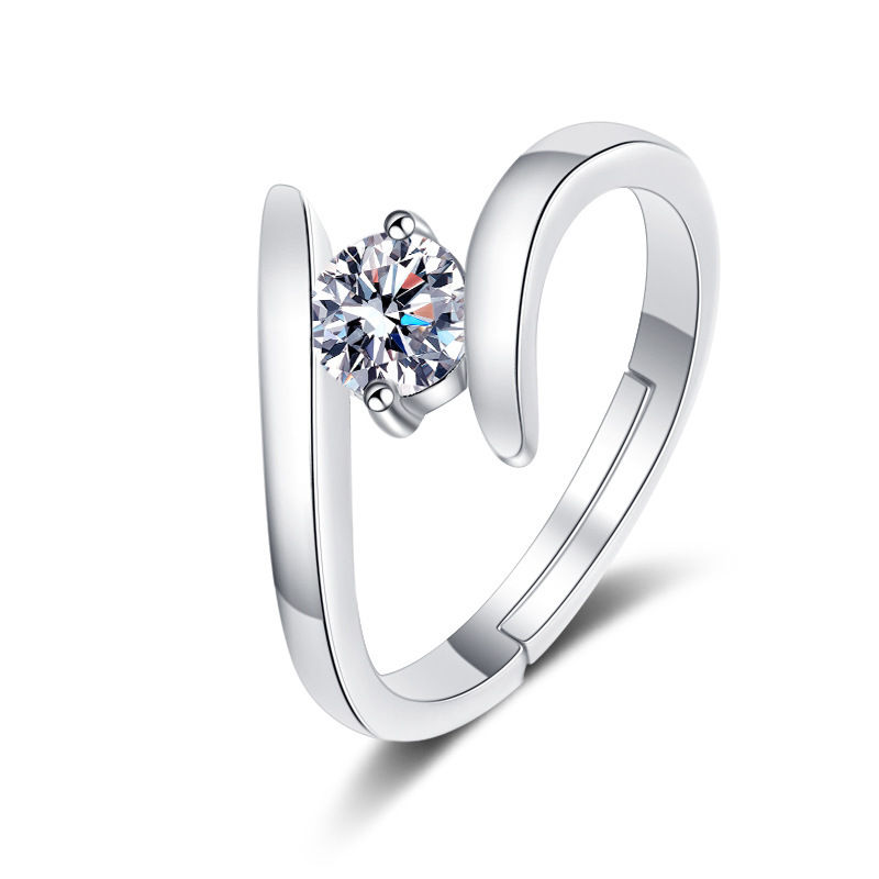 Thumbnail: Luminous Solitaire Ring