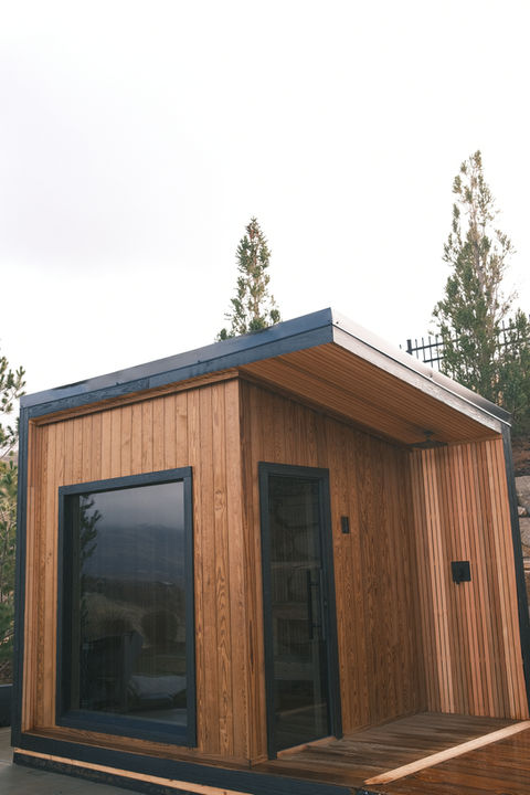 Modern Outdoor sauna