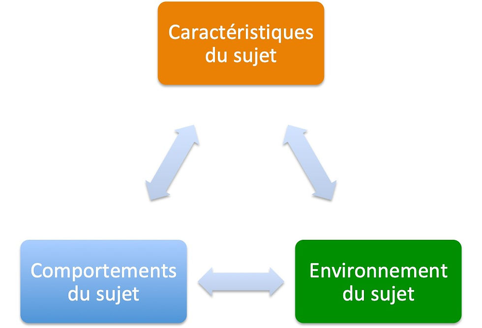 Determinisme réciproque selon Bandura