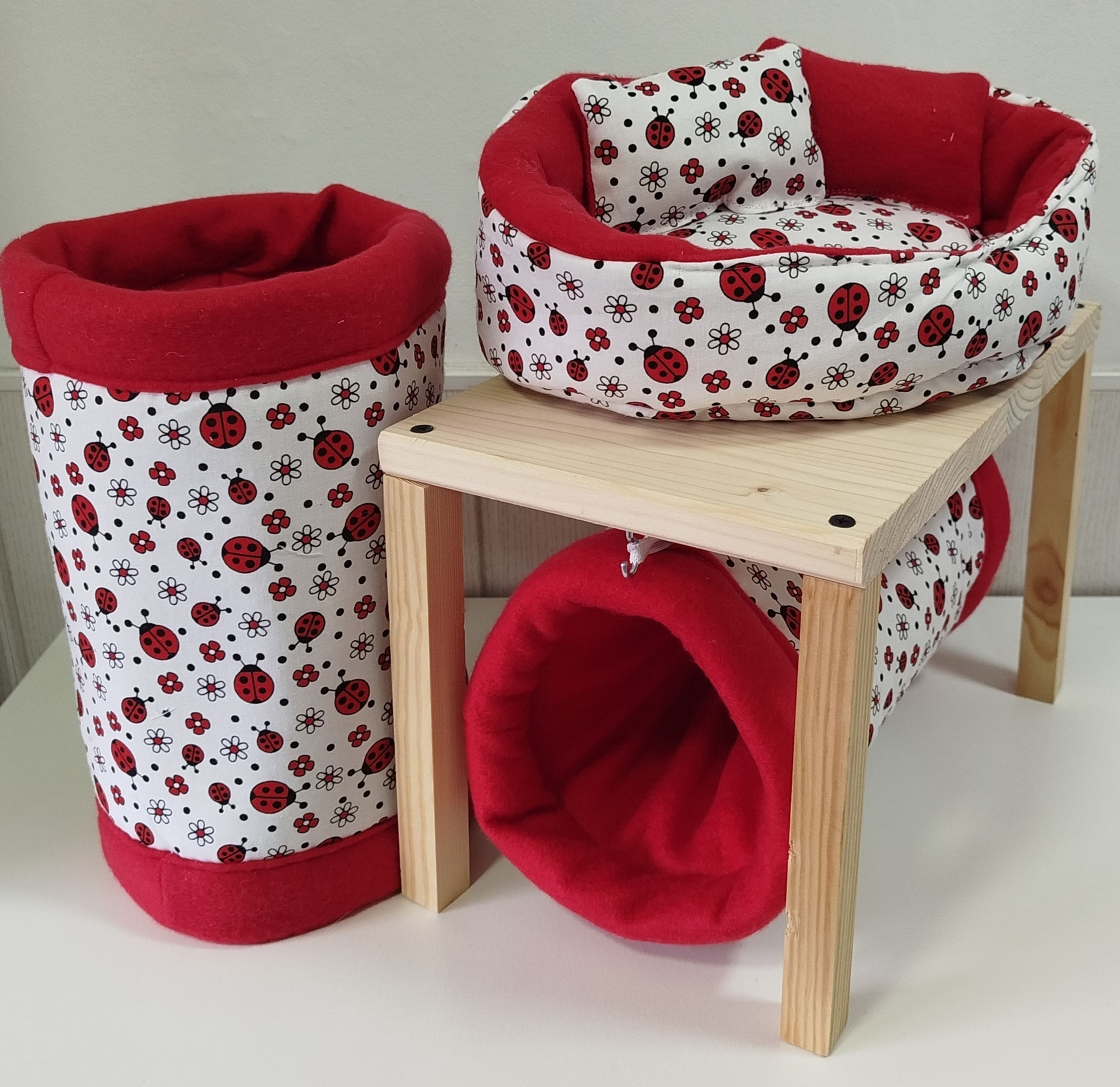 Kuschelset Marienkäfer