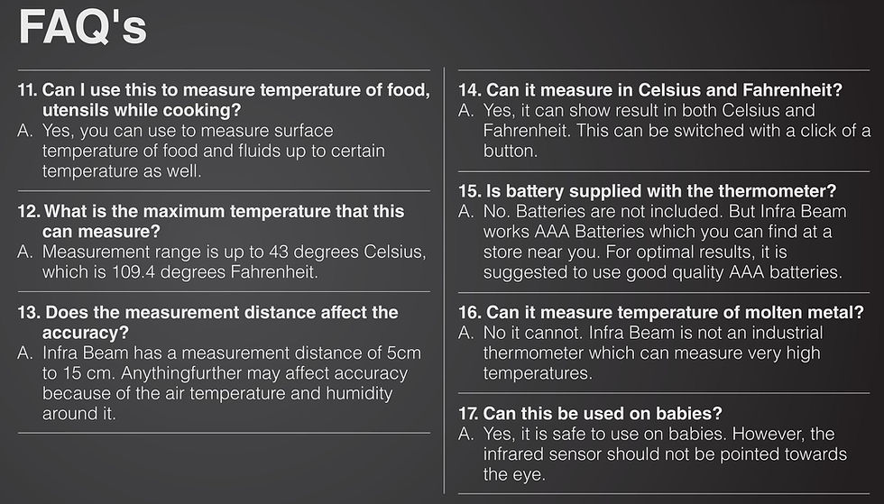 Thumbnail: Xech INFRABEAM Thermometer