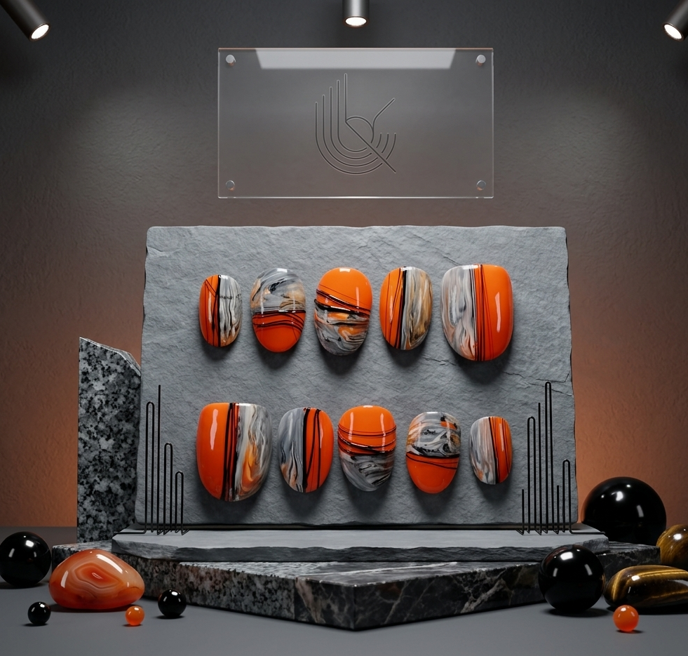 Volcanic marble