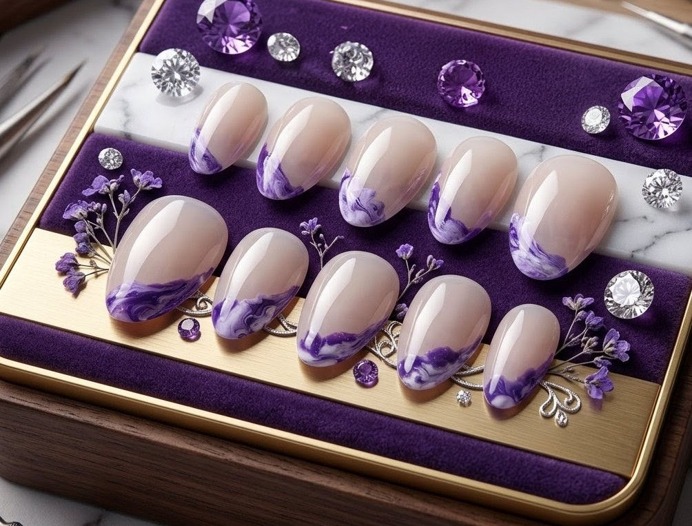 Frenchie marbrures violettes