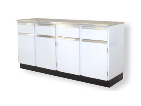 4 drawers + 4 Drawers