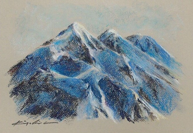 西穂高岳 パステルF4