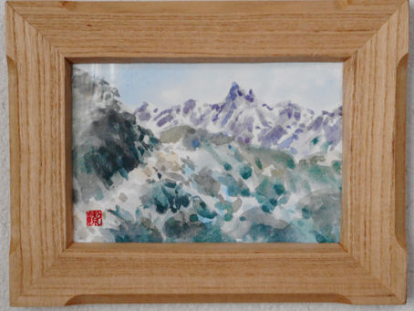 山小屋展示作品から