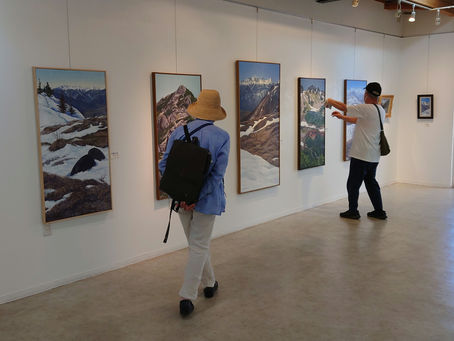 大阪・堺の個展が6月29日に終わり、松本に戻って来ました。