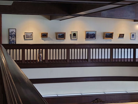 搬入と取材スケッチ