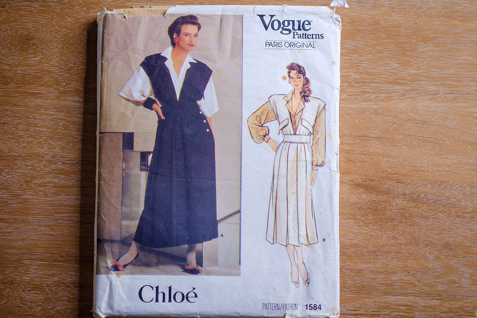 Thumbnail: Vogue Patterns, Paris Original by Chloé 1584