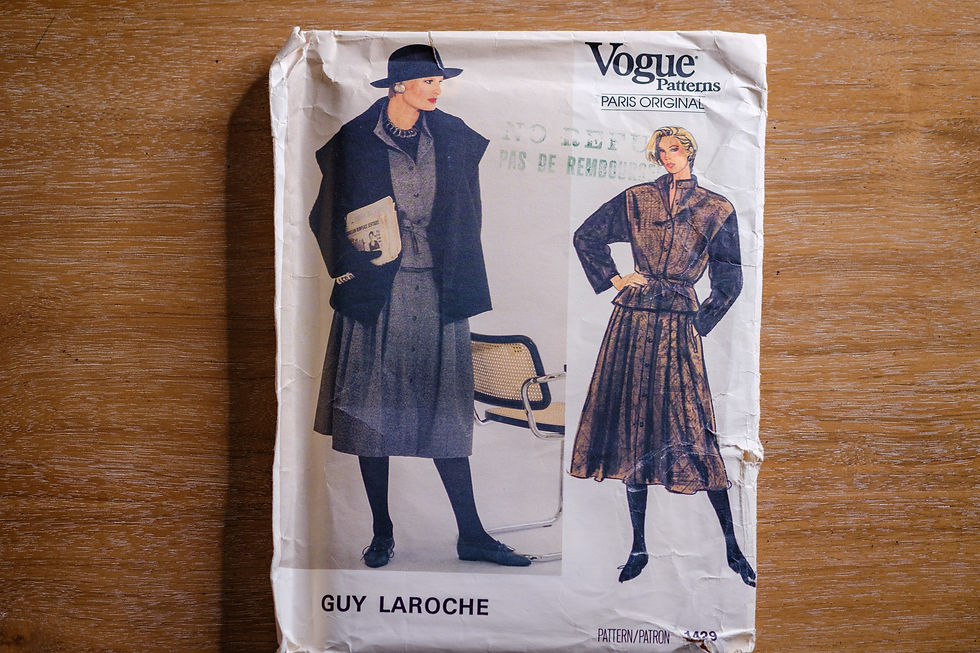 Thumbnail: Vogue Patterns, Paris Original by Guy Laroche 1429