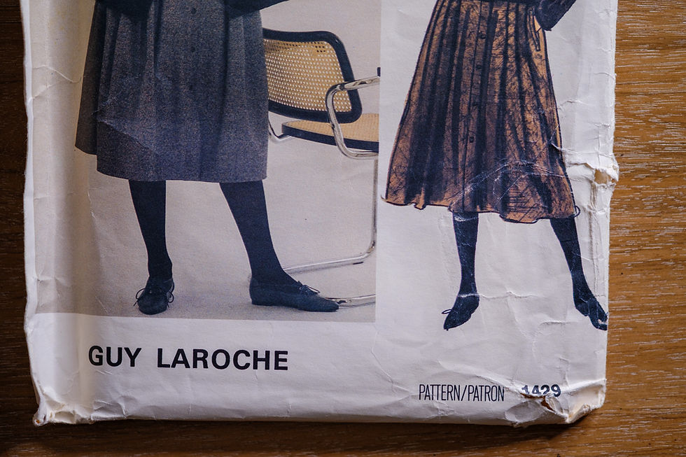 Thumbnail: Vogue Patterns, Paris Original by Guy Laroche 1429