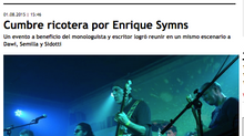 Rolling Stone // Cumbre ricotera por Enrique Symns