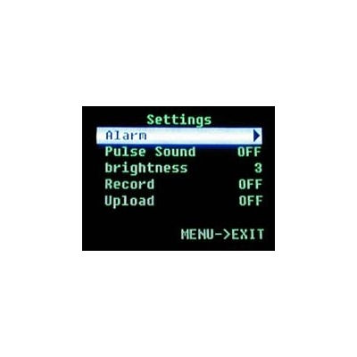 Miniatura: Oxímetro saturómetro LCD color-graba memoria -Alarma soft PC CMS60VET